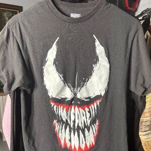 Marvel Venom "Fear Venom" Adult 100% Cotton Graphic Print Tee T-Shirt SZ Medium
